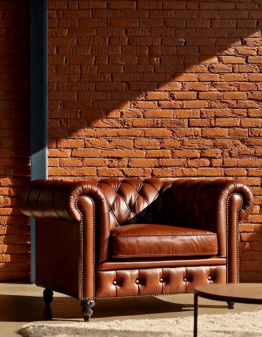 Leather Living Room Chairs for a Luxurious Feel