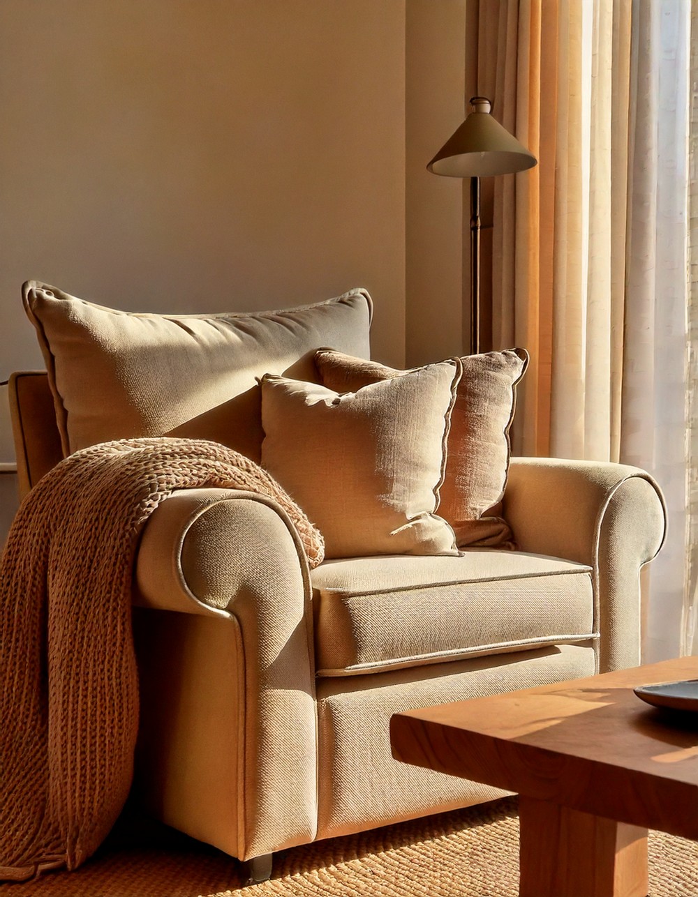 Oversized Chairs for a Relaxed and Inviting Space