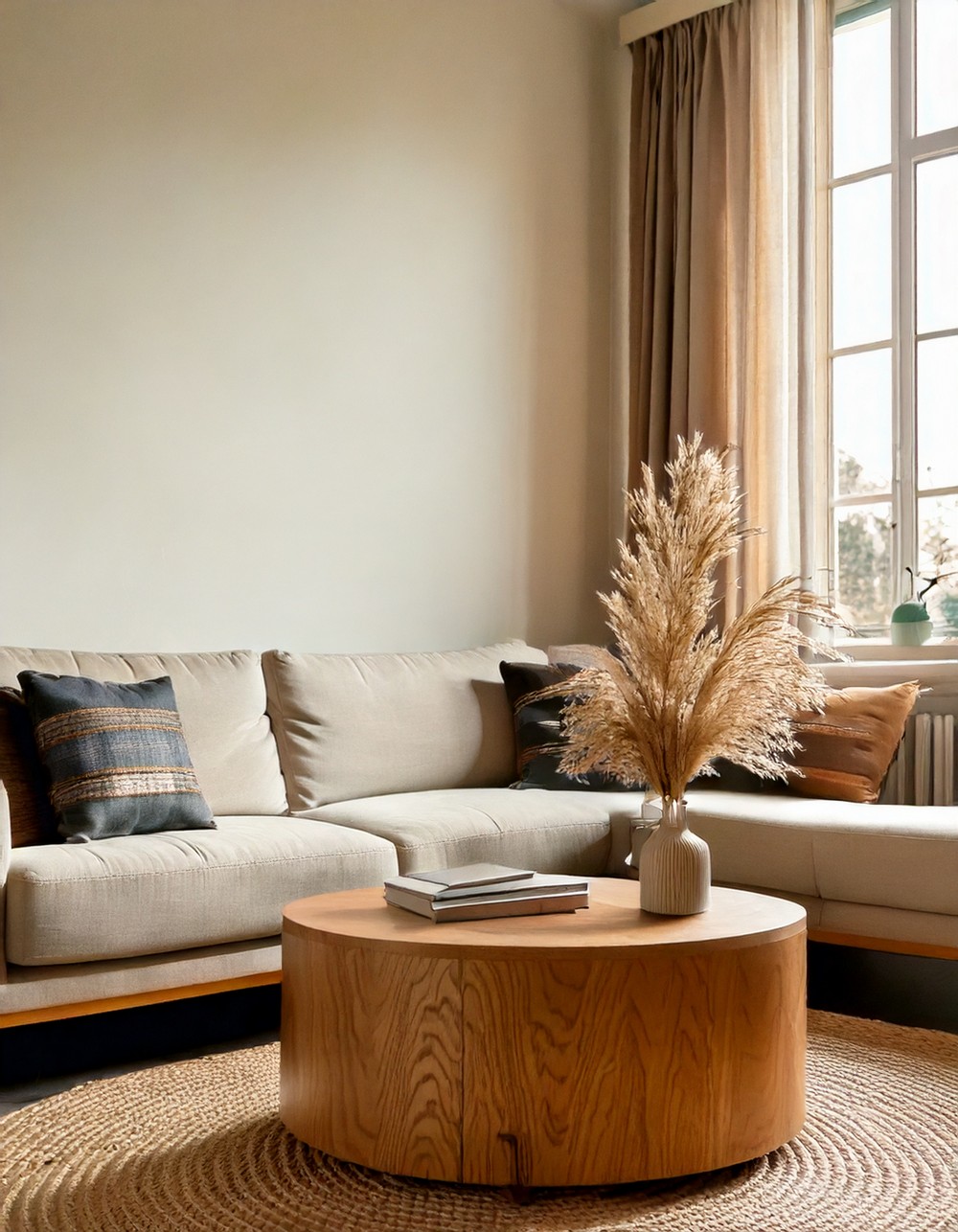 Round Drum Tables for a Contemporary Twist