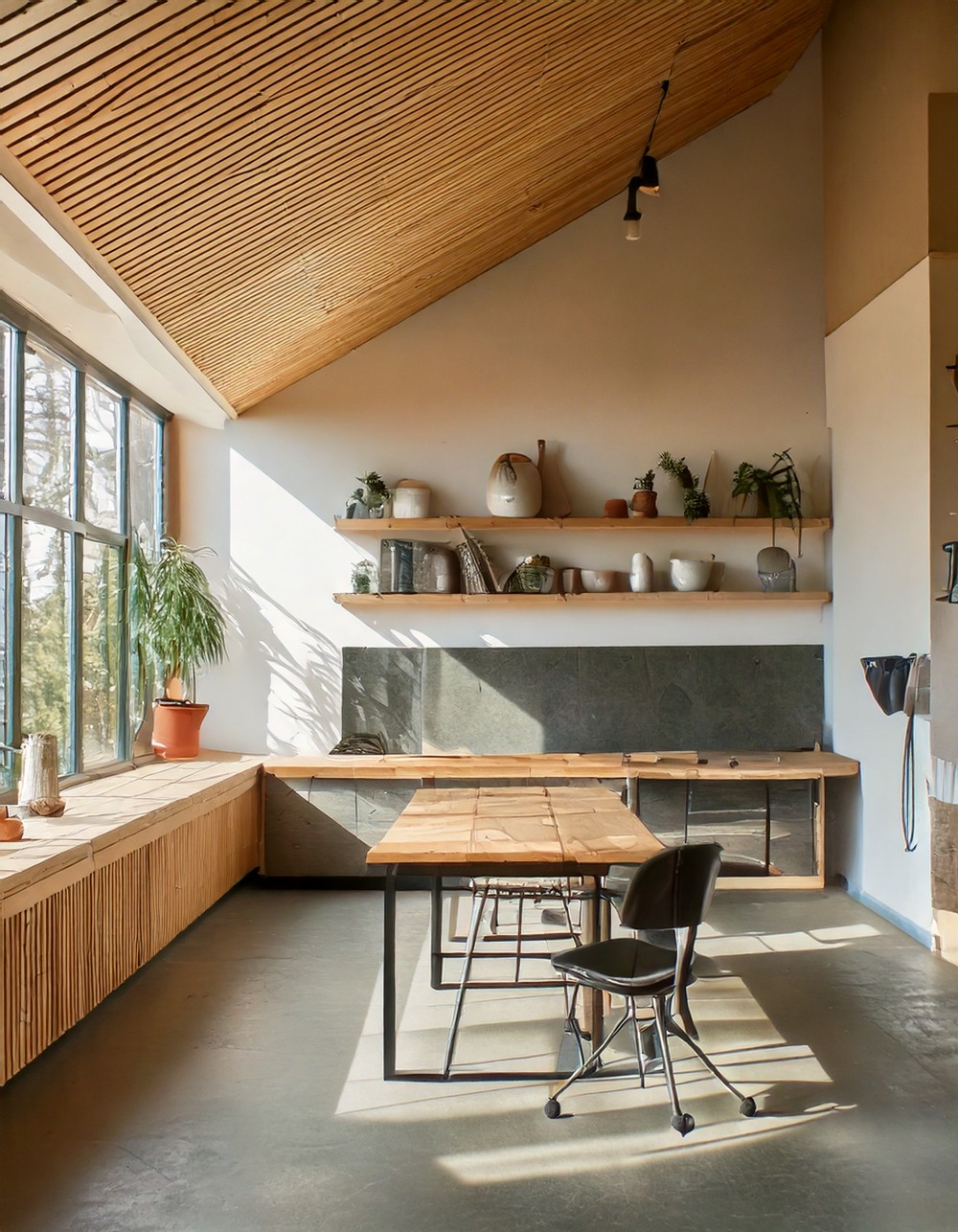 Modern Minimalist Workshop Design