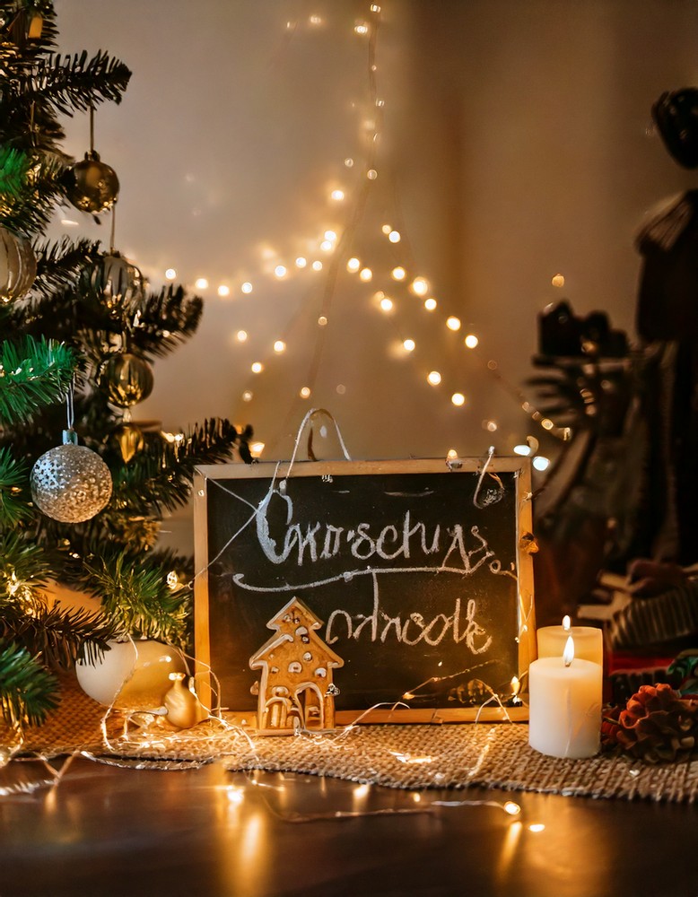 Scrabble Tile Holiday Messages