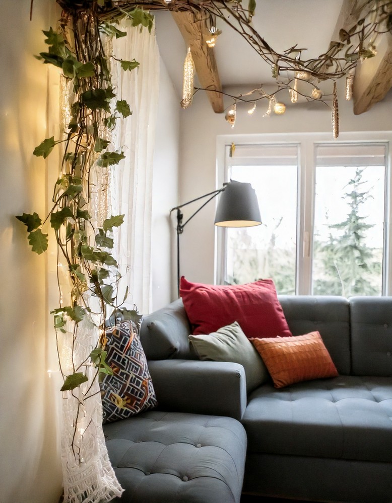 Rustic Burlap Garland