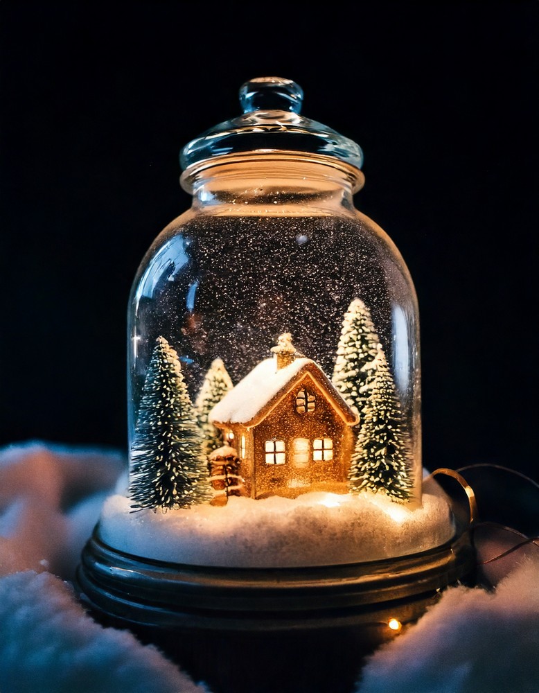 Mason Jar Snow Globe Crafts