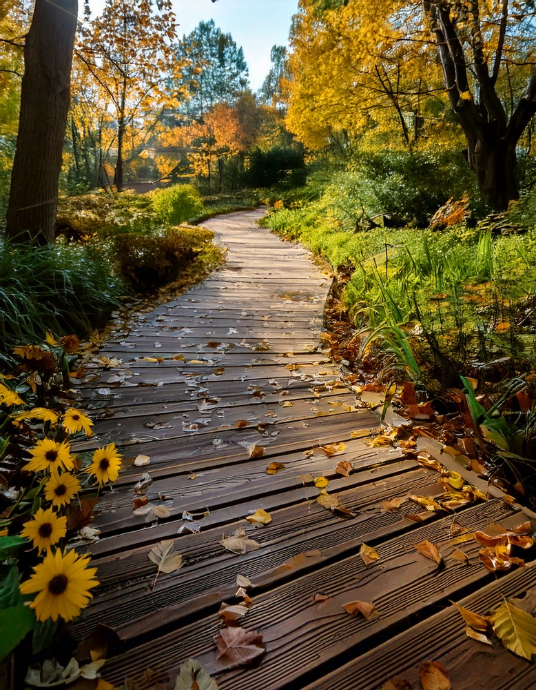 Budget-Friendly Pallet Wood Pathways