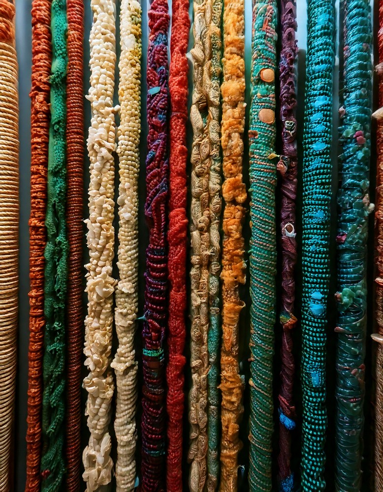 Upcycled Bead Curtain DIY
