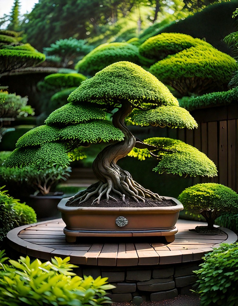 Bonsai Oasis Section