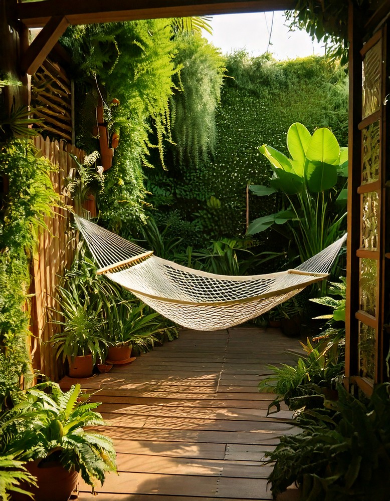 Hidden Hammock Nook Oasis