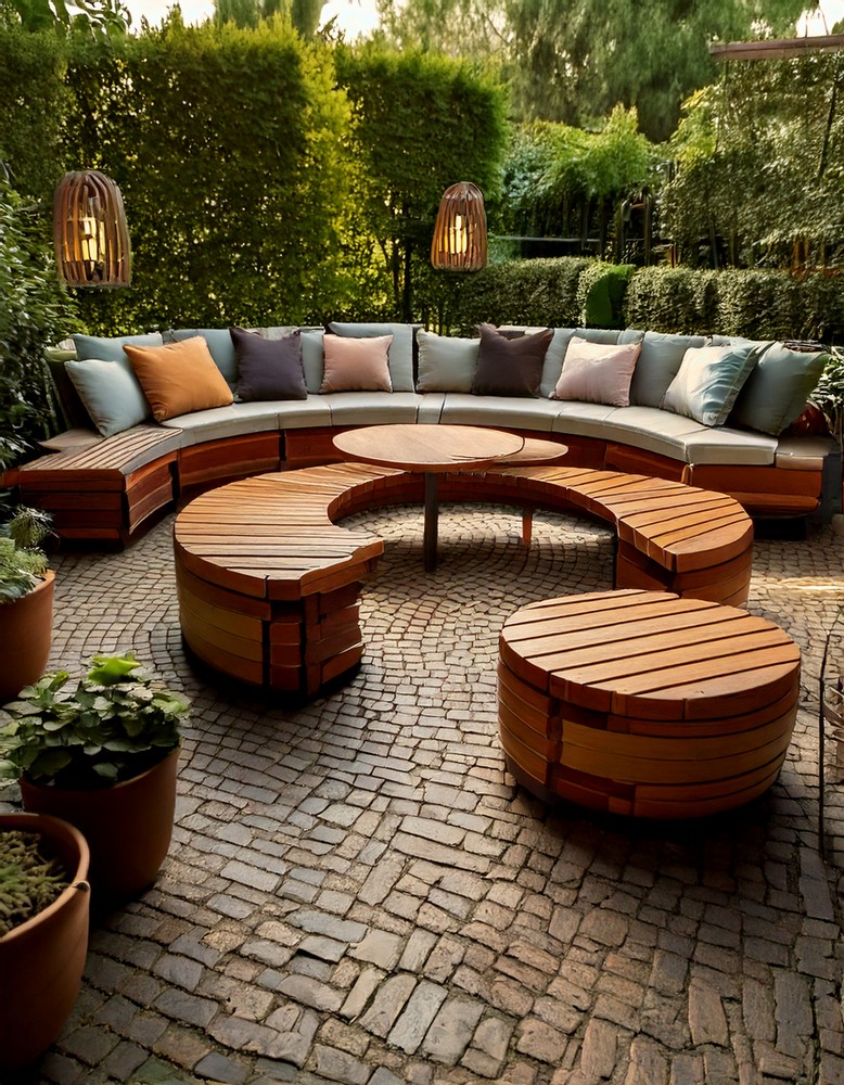 Wine Barrel Seating Inspiration