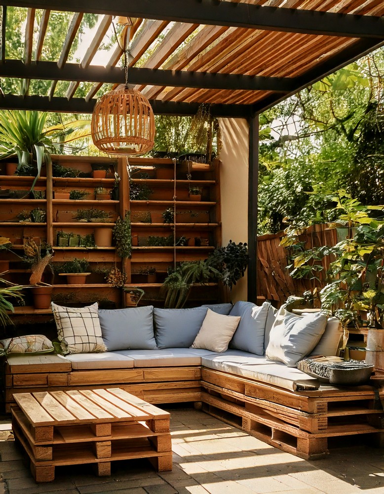 Upcycled Crate Seating Ideas