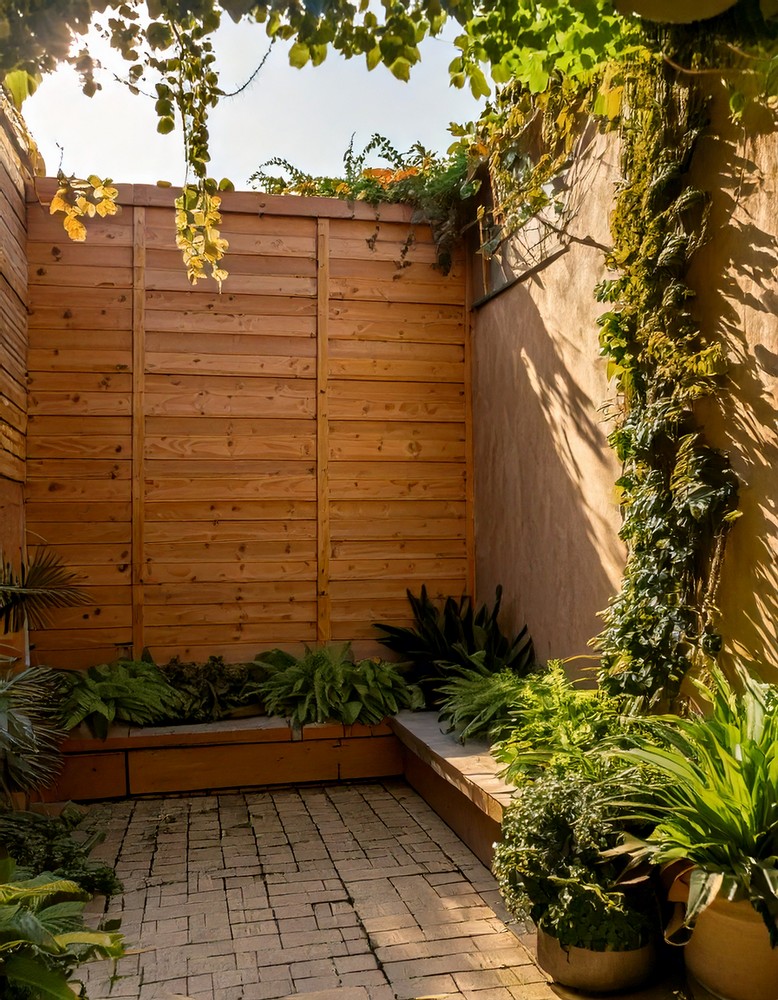 Hessian Cloth Privacy Screen Ideas