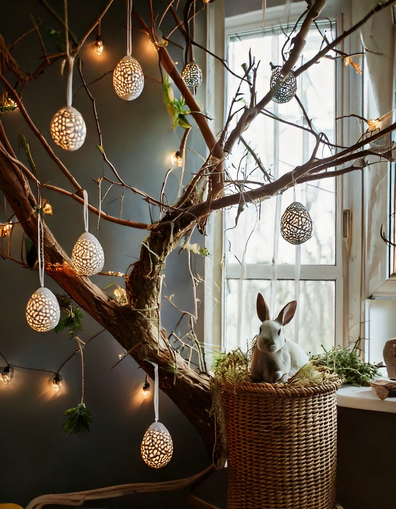 Earth-Friendly Easter Tree Ideas