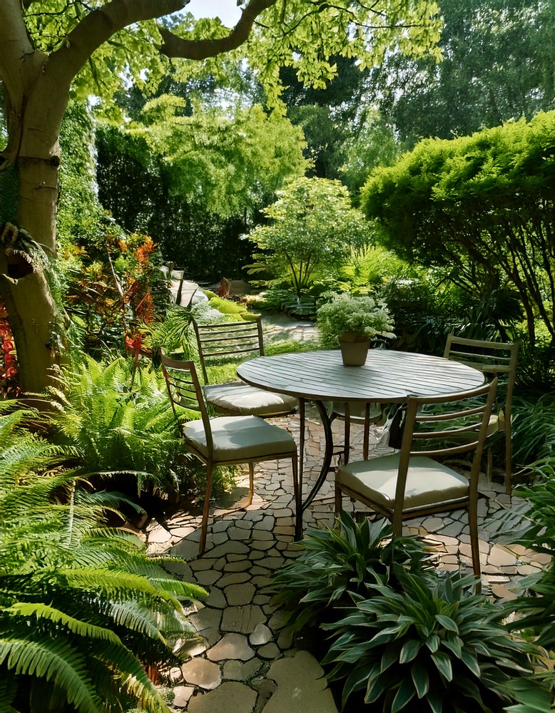 Enchanting Woodland Shade Garden Ideas