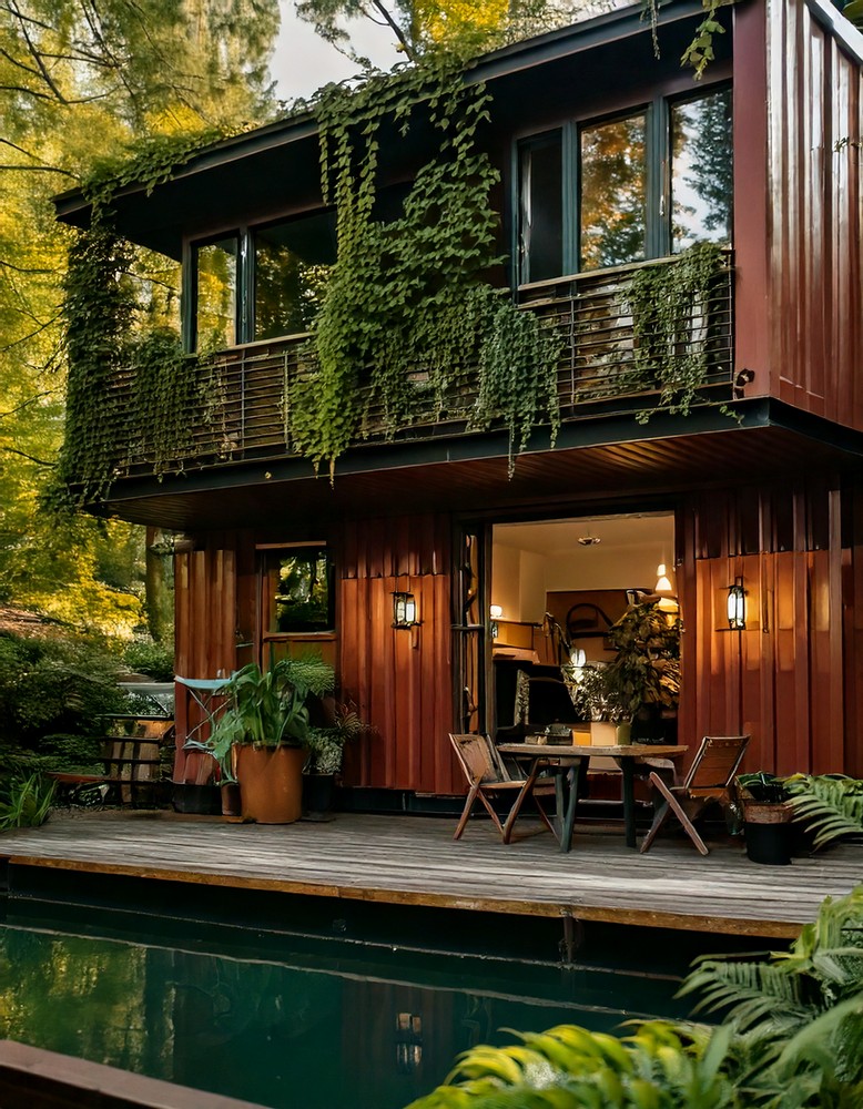 Vertical Garden Elegance in Architecture