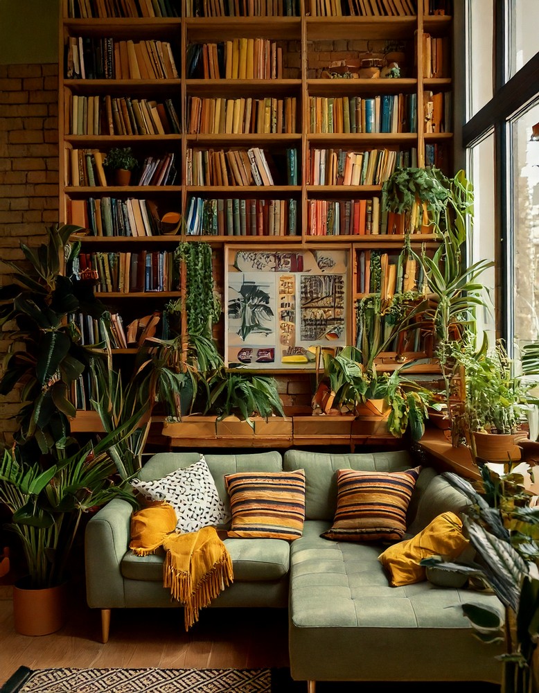 Clever Bookshelf Display