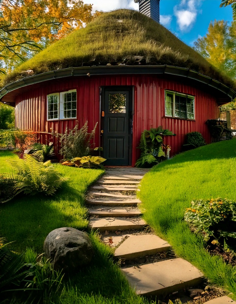 Whimsical Hobbit-Inspired Homes