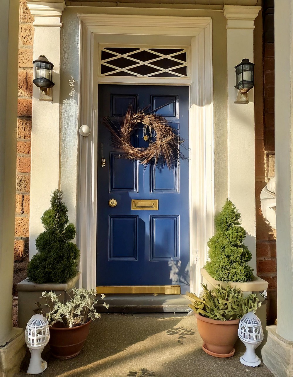 Simple English Door Decor