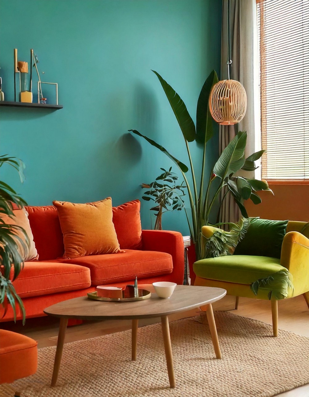 Retro Funky Living Room