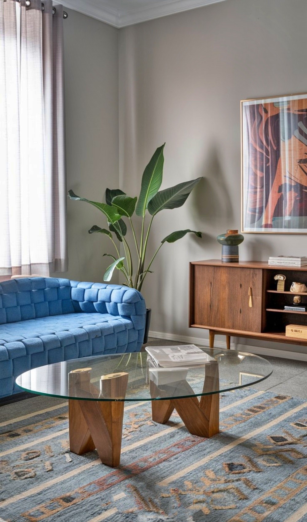 Modern And Minimalistic Living Room