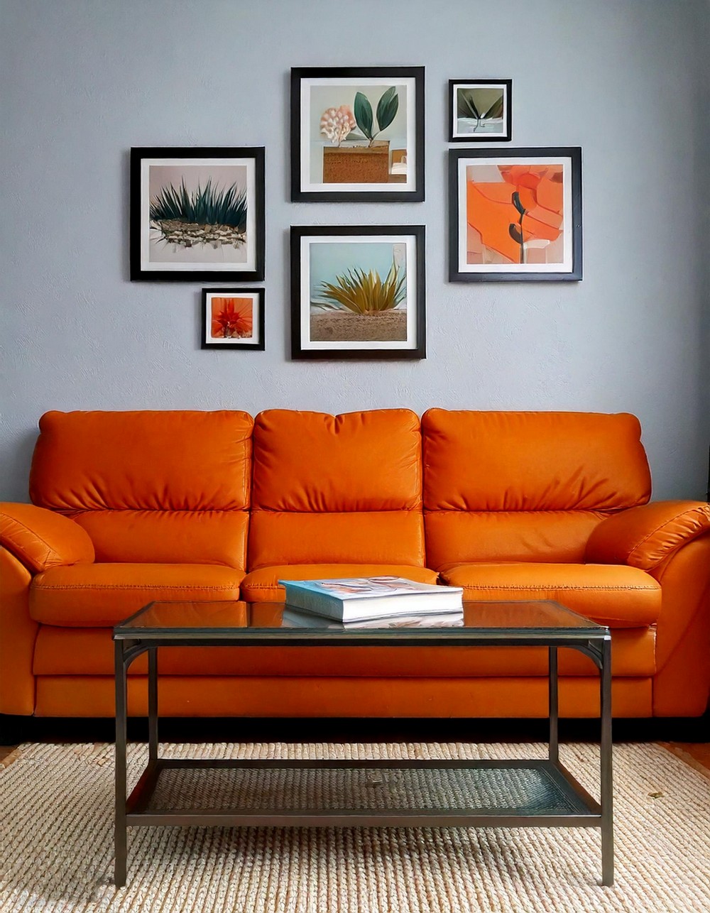 Artful Funky Living Room