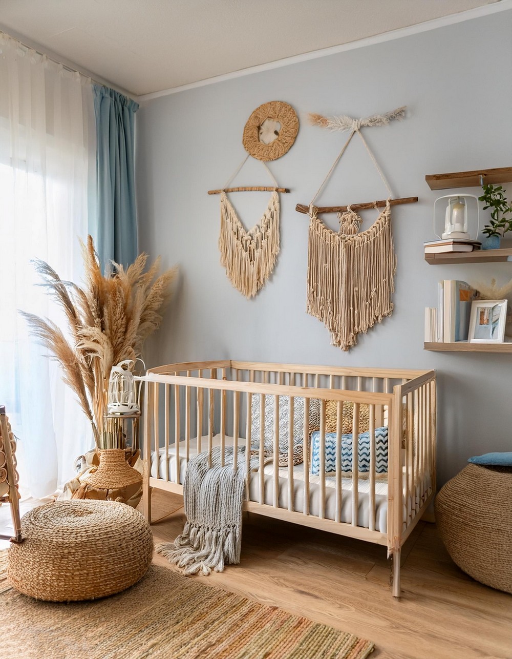 Coastal Boho Nursery