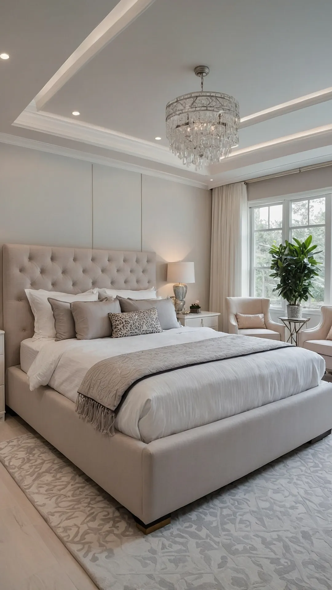 Serene Indigo Lounge