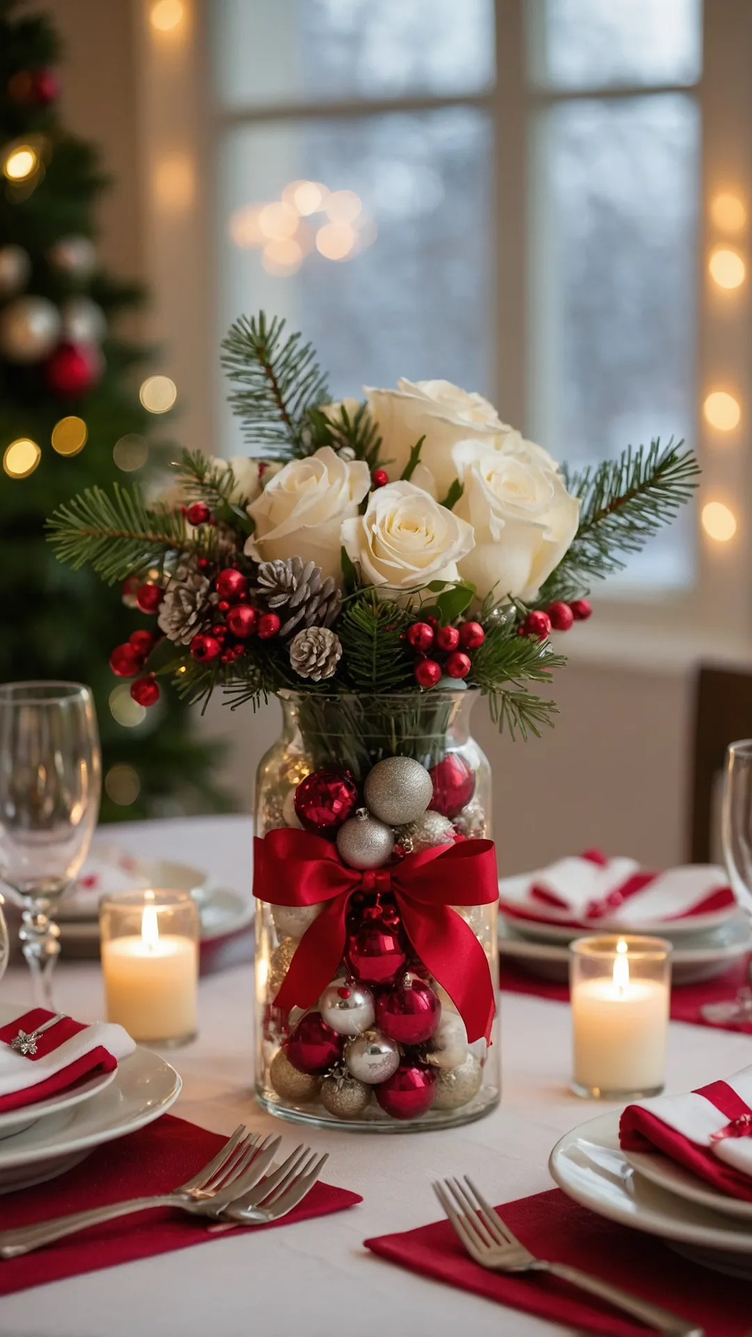 Sparkling Vase Display