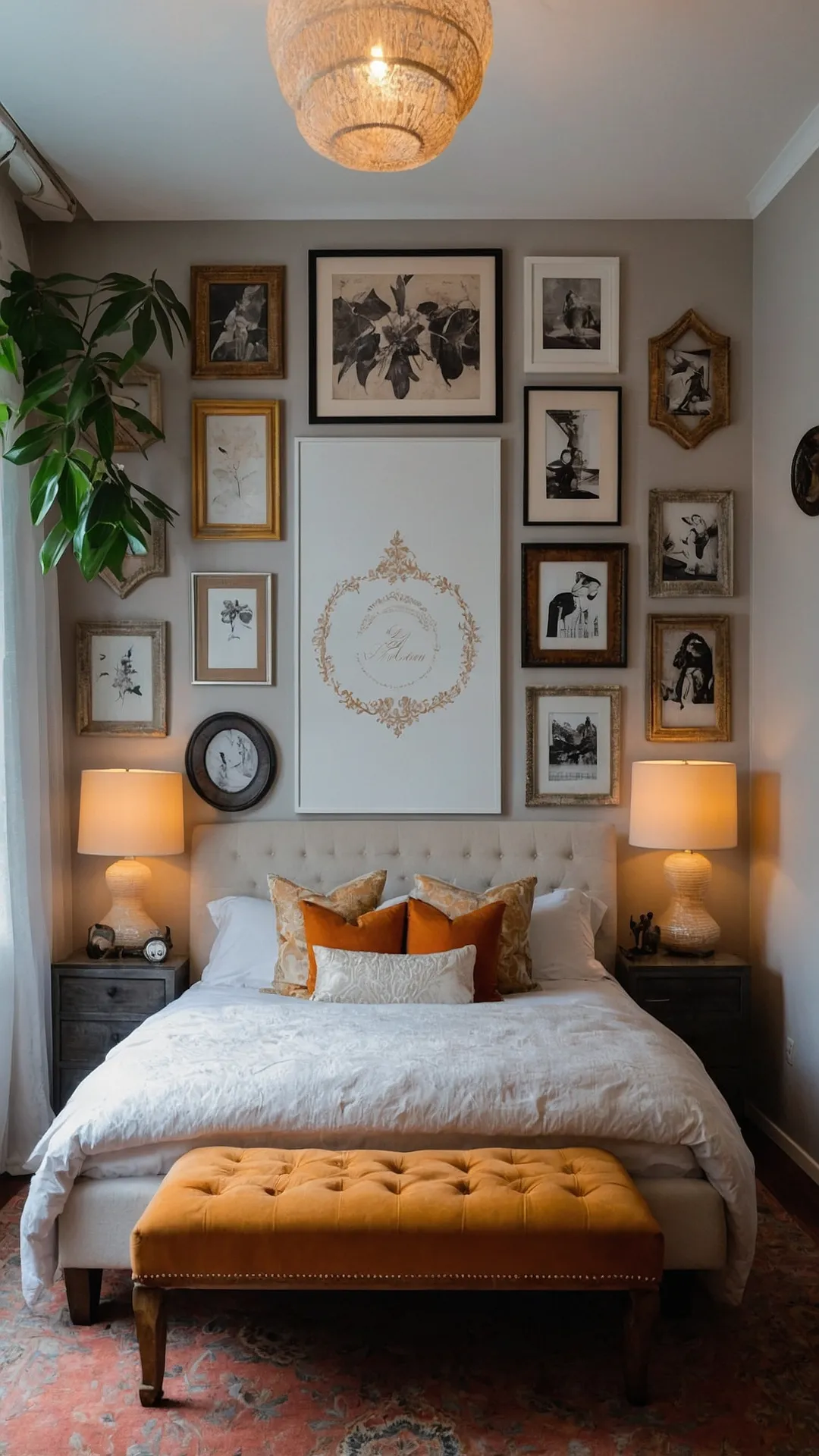 Art Gallery Bedroom Wall