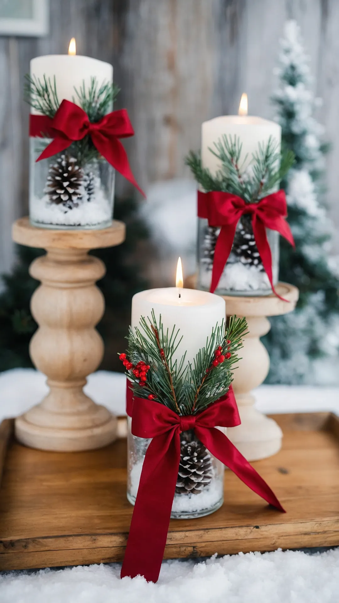 Candlelit Winter Glow