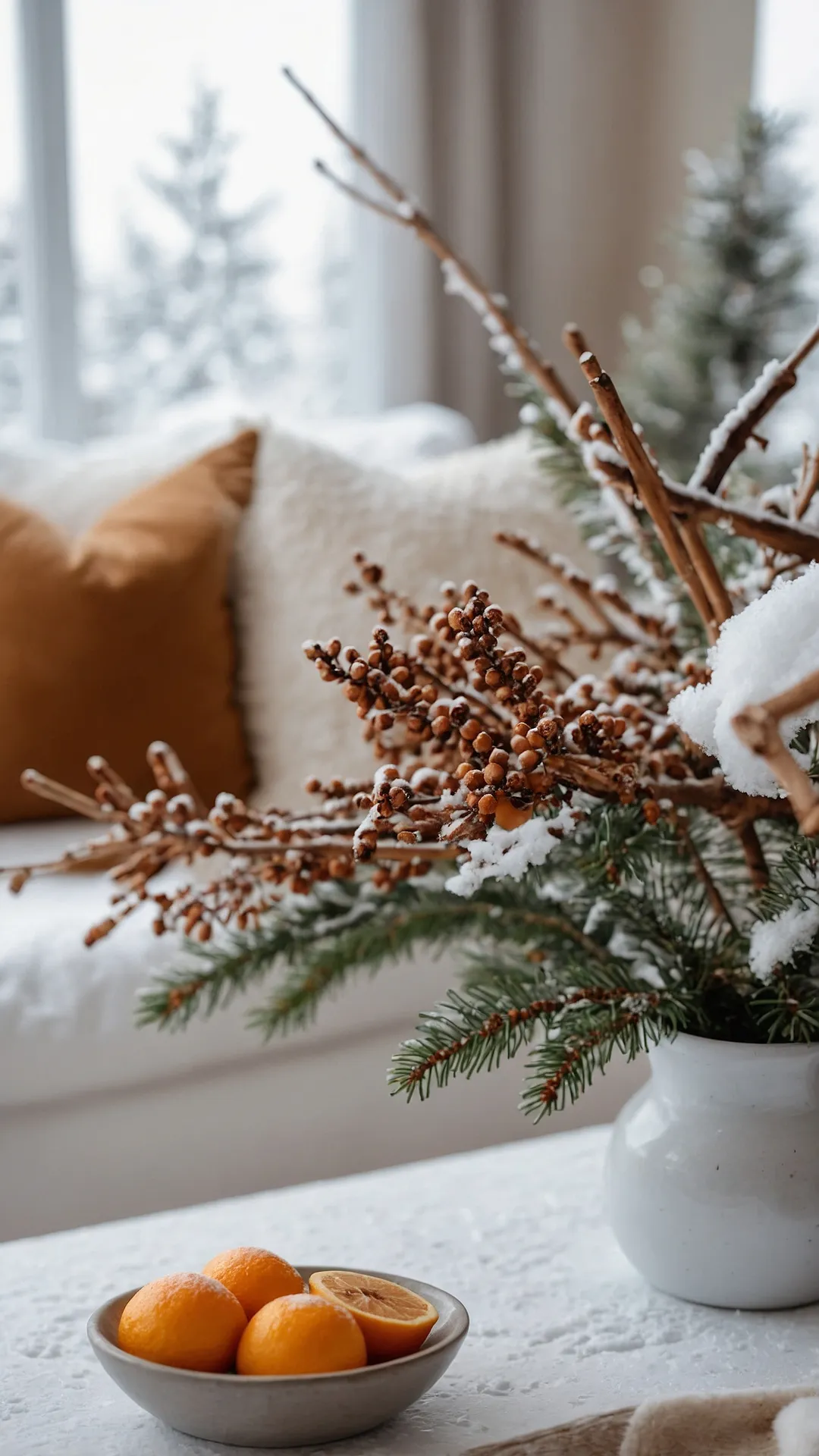 Vibrant Winter Accents