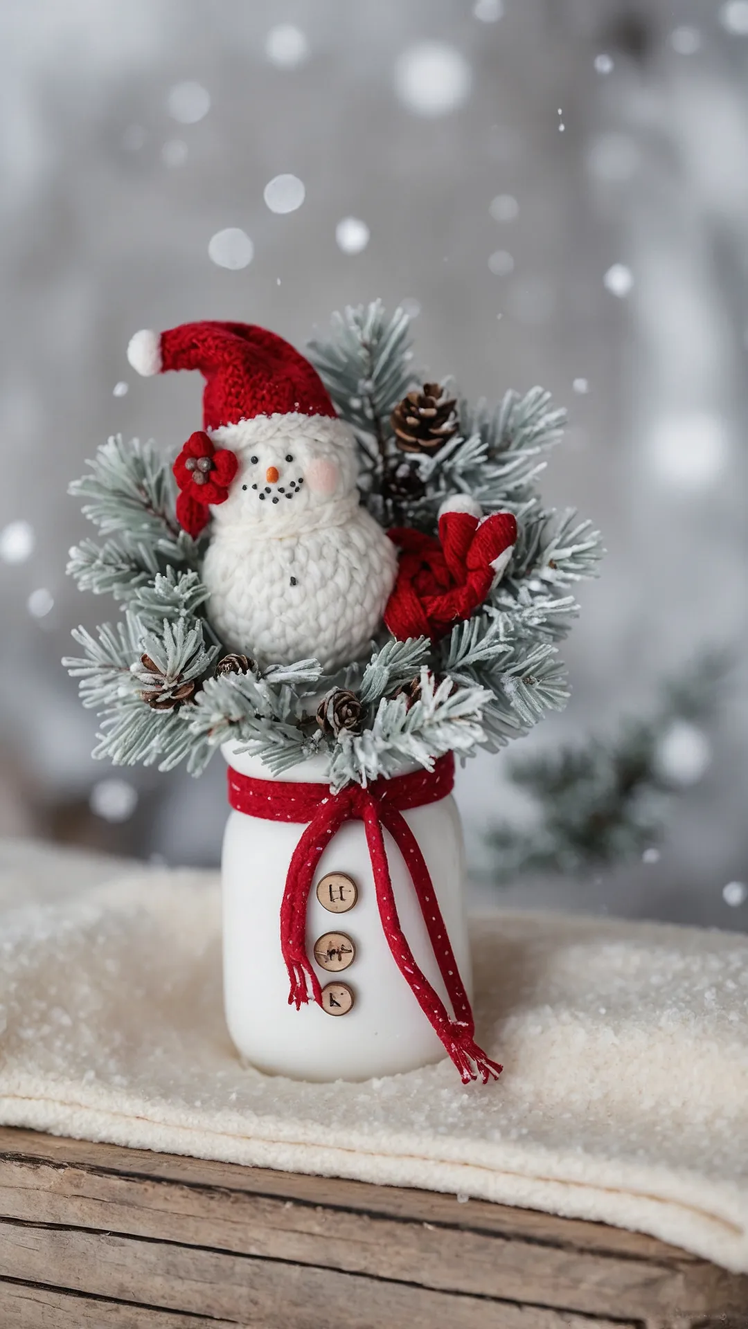 Whimsical Snowman Decor