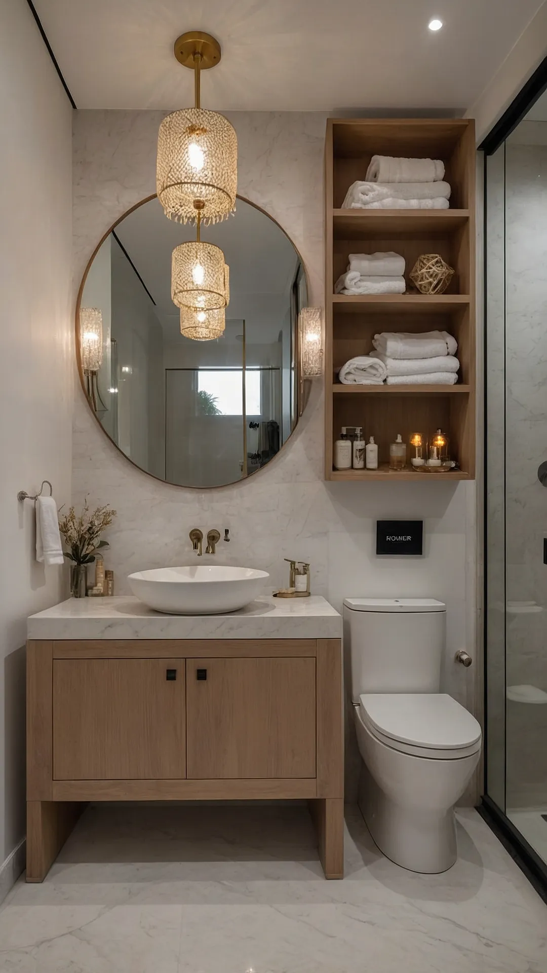 Dramatic Bathroom Makeover