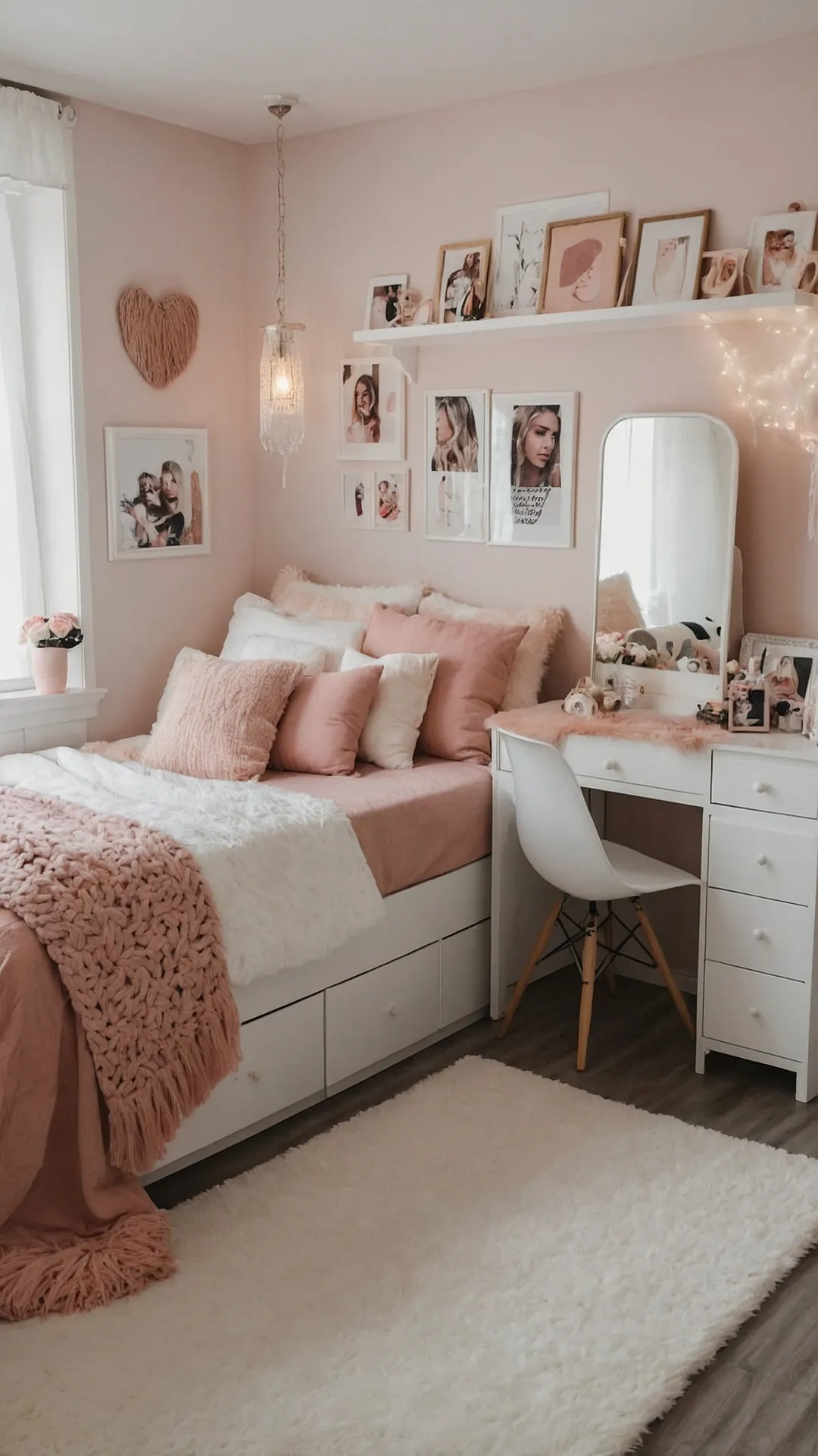 Blush Pink Cozy Corner