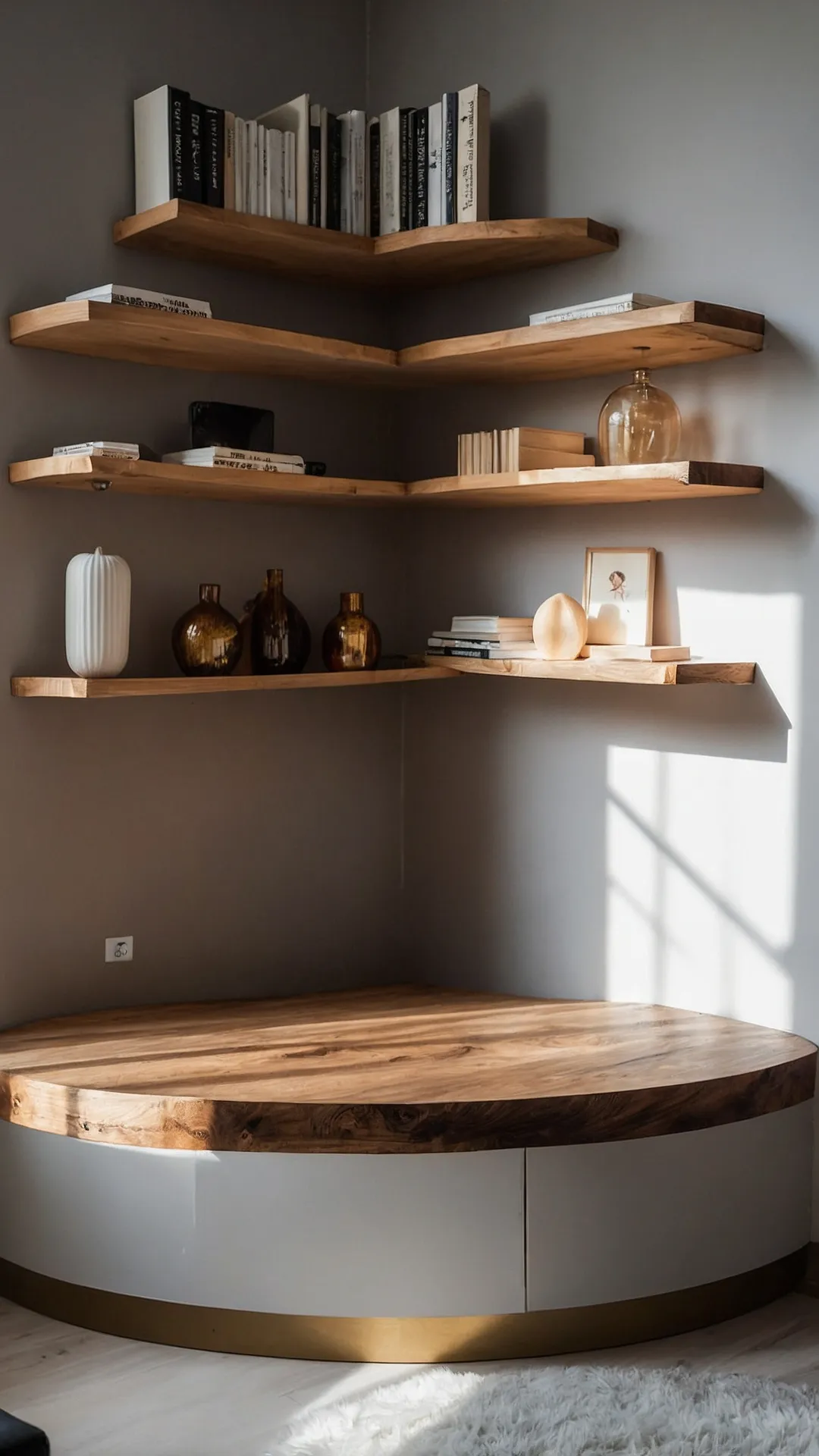 Create a Cozy Reading Nook with Wooden Accents