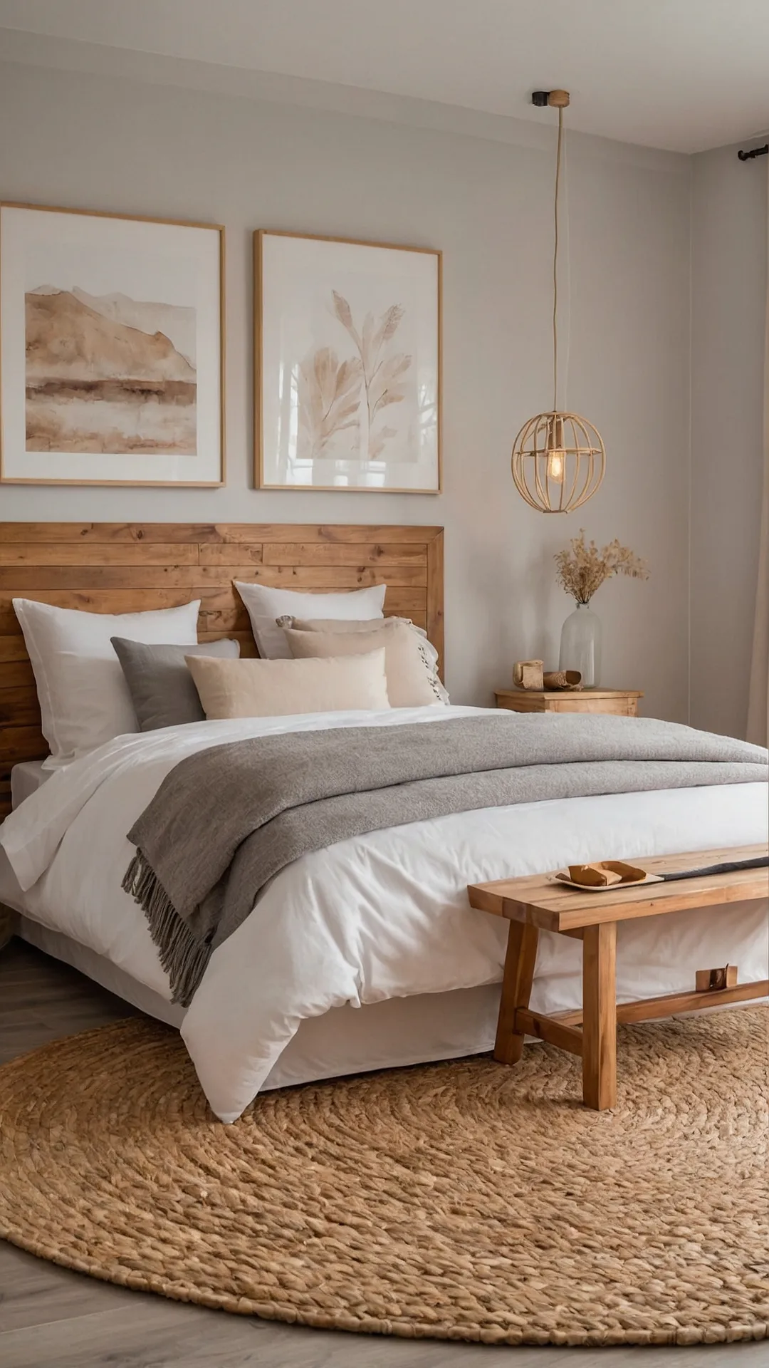 A Bedroom That Feels Like a Woodland Hideaway