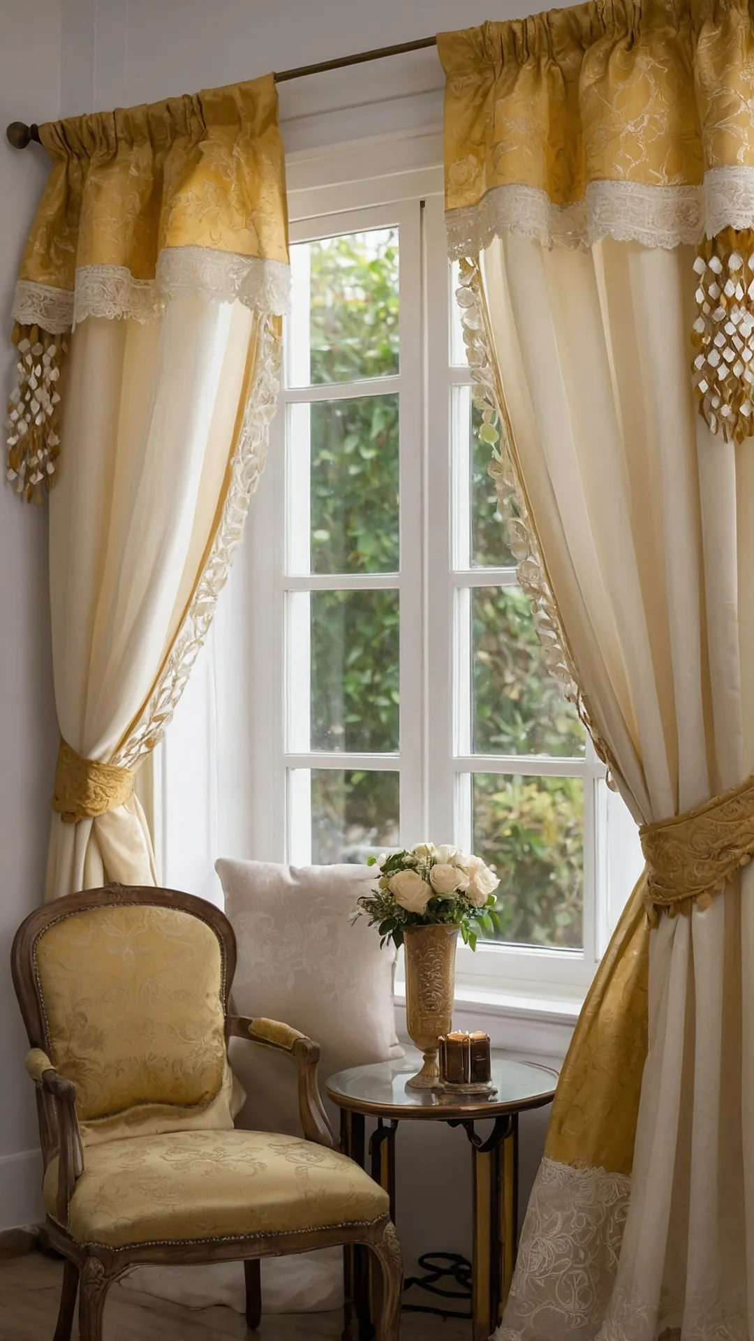Glamorous Window Drapes