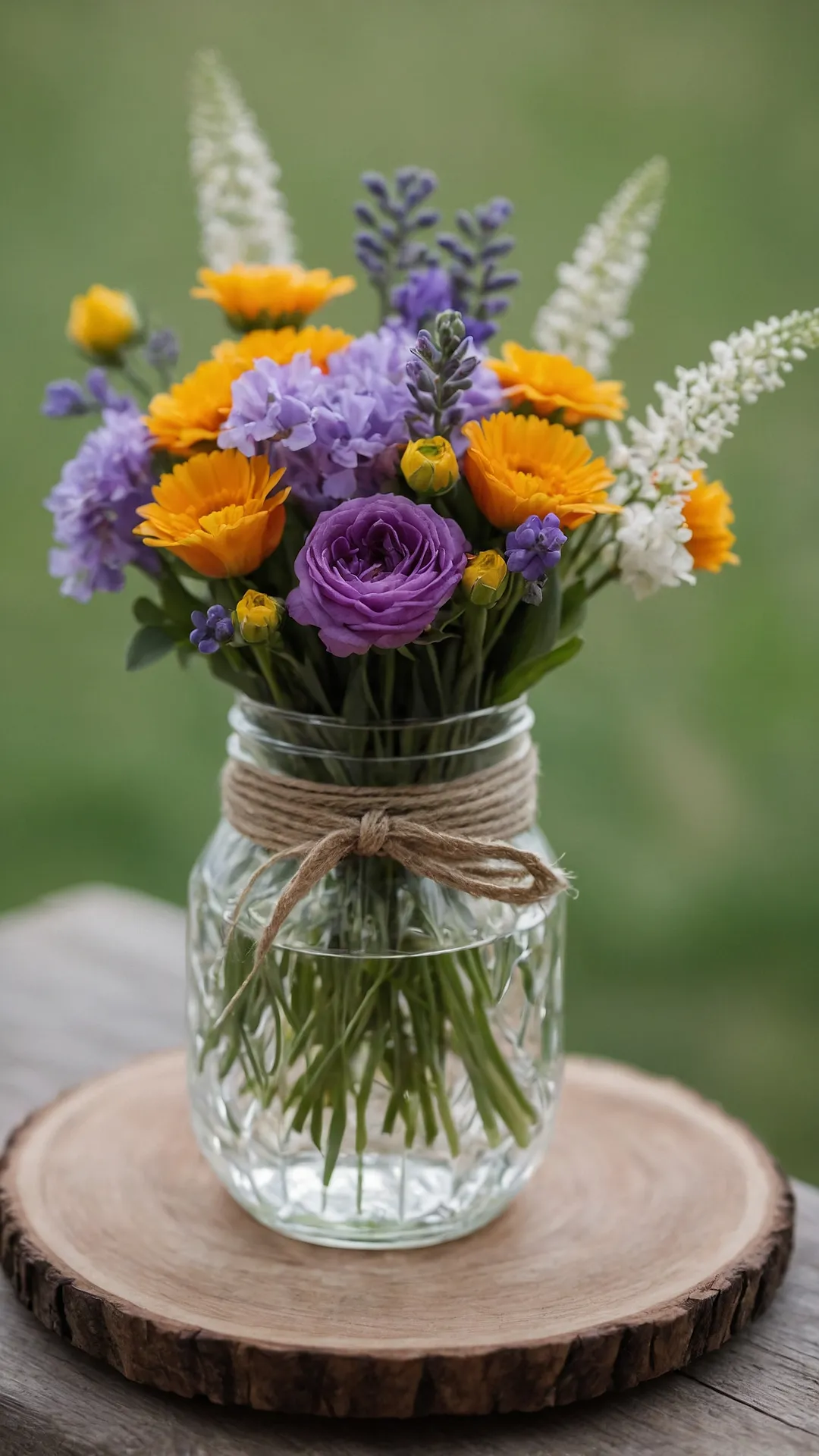 Rustic Charm with Recycled Elements