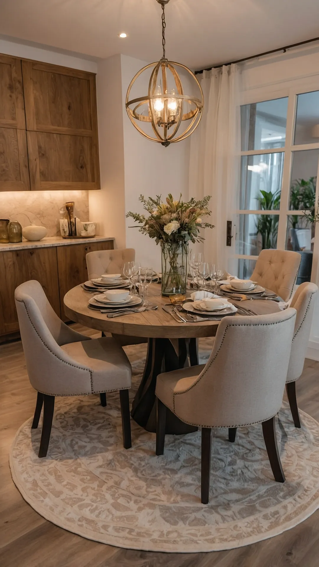 Clean and Inviting Table Setup