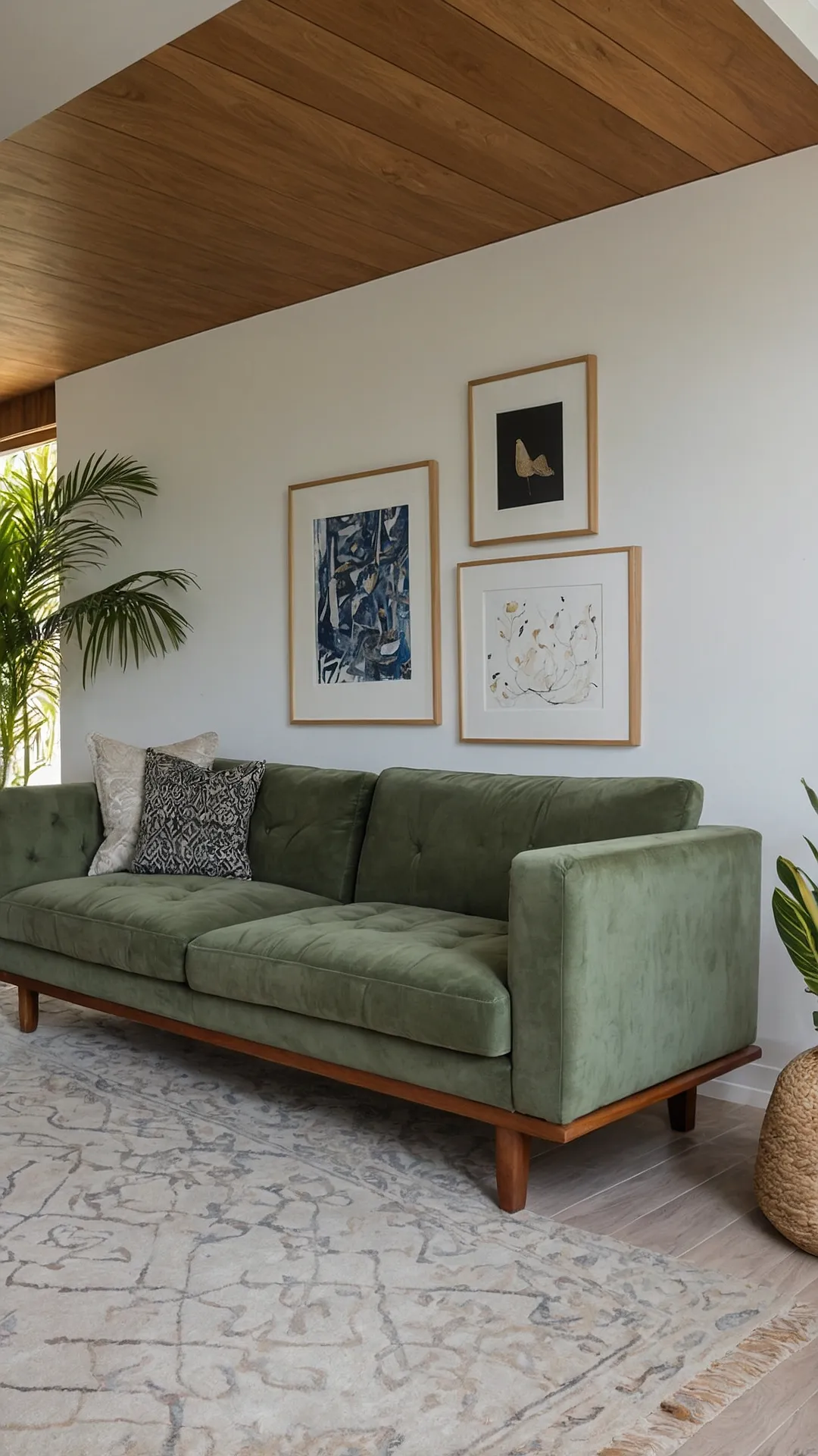 Greenery & Artistic Flair