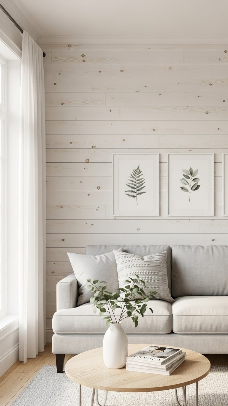 Rustic barn wood shiplap