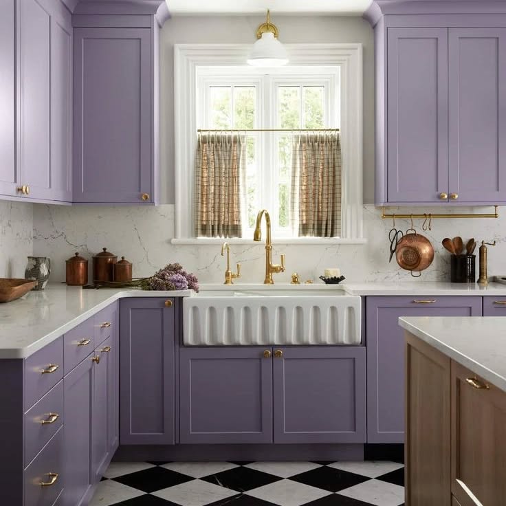 Vintage Charm With Lavender Elegance