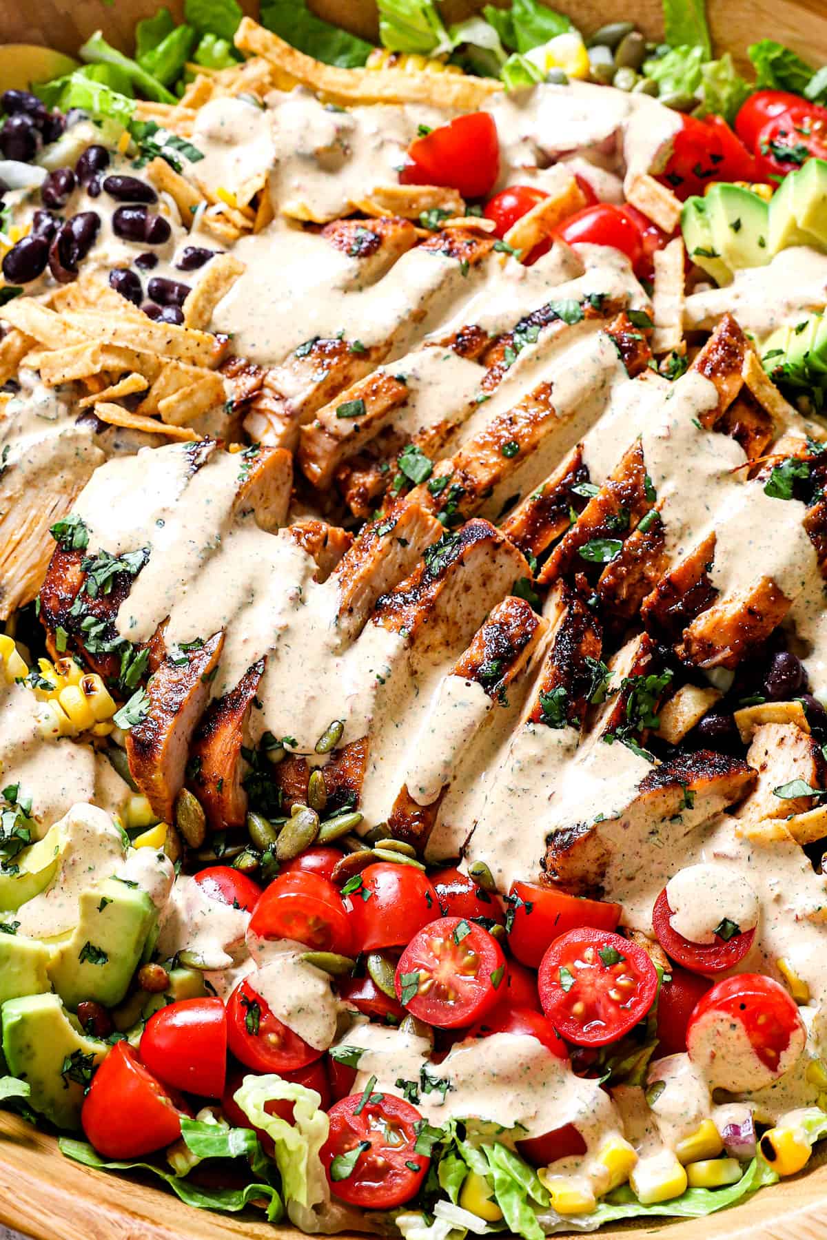 Bold and Zesty Southwest Chicken Salad with Chipotle Ranch Dressing