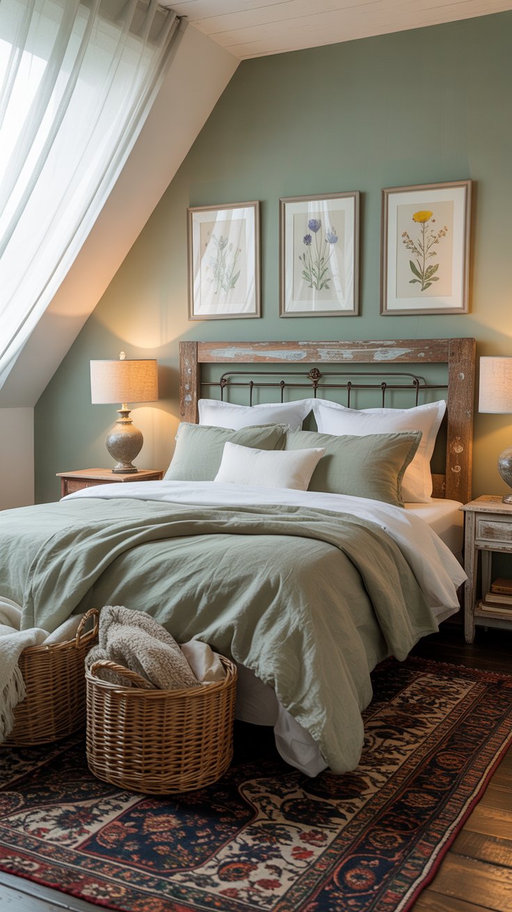 Sage Green Bedroom