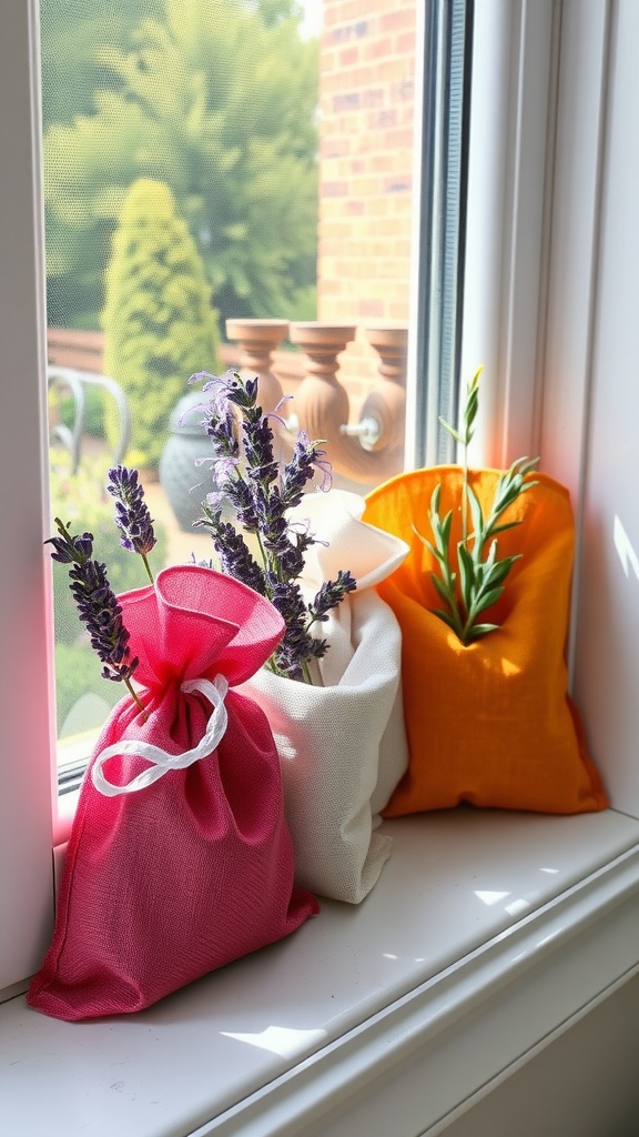 Herb garden scented sachets