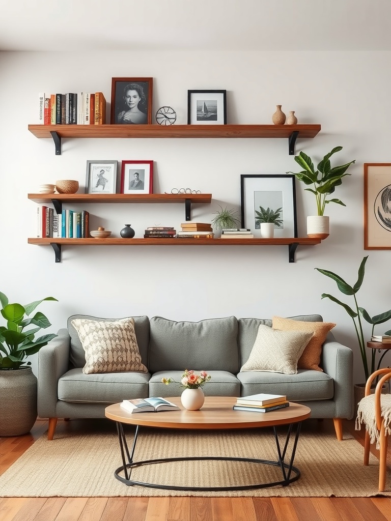 DIY Floating Shelves