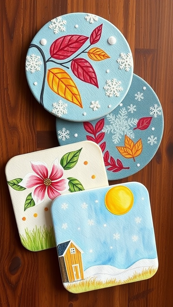 Seasonal Themed Coasters