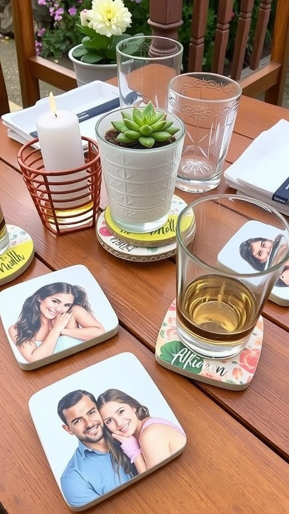 Personalized Photo Coasters