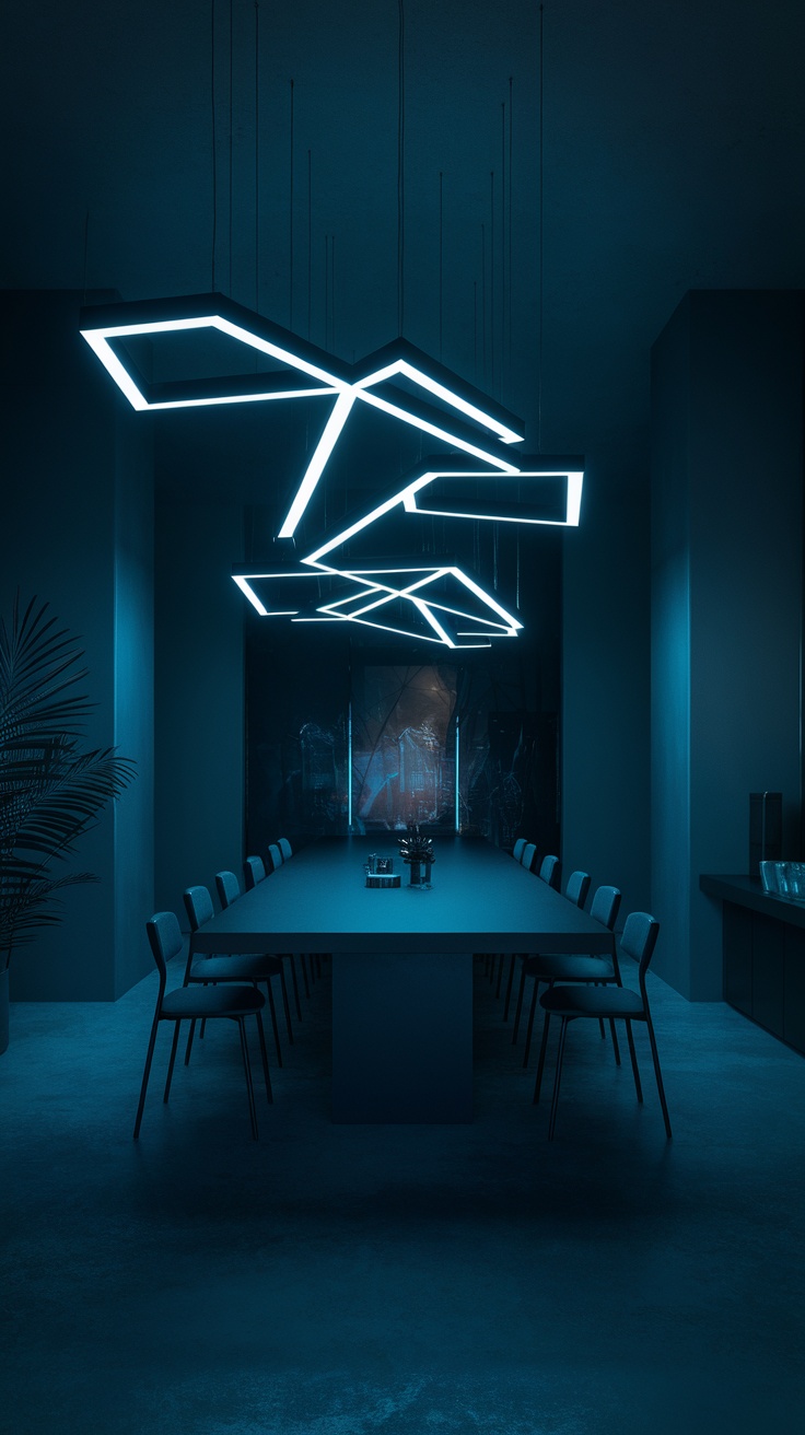 Polygonal LED Light Fixtures