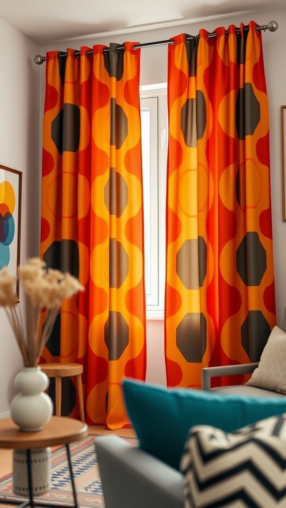 Geometric Color-Block Panels