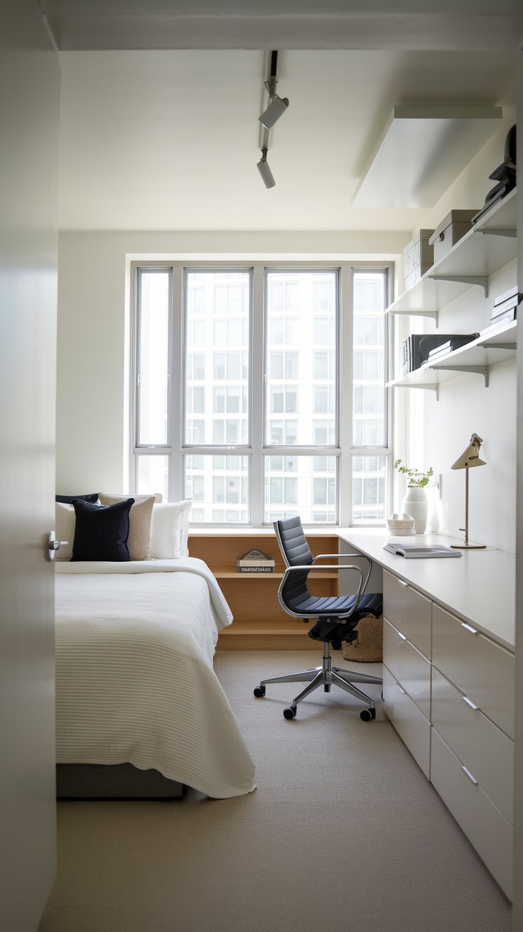 Smart bedroom layout