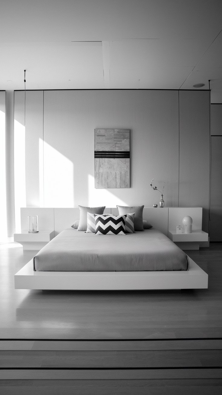 Minimalist bedroom design